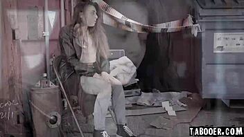 evelyn claire licks gia derza's pussy to save her from streets