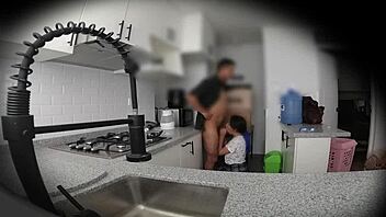 Hidden Camera Catches Neighbor's Secret Upskirt Pleasures