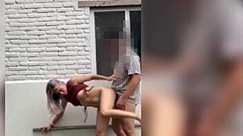 wanna fuck this horny 18 year old skinny teen outdoors in alley till creampie?