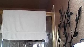 my relaxing shower turns steamy solo