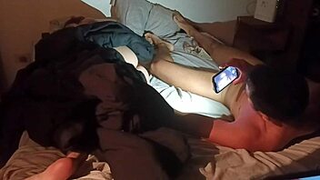 he sneaks into shy latina's room camera on for submissive wet pussy fuck