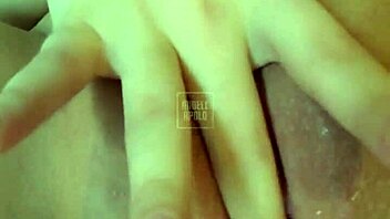 look at this cute big ass blonde princess teasing her pink pussy up close!