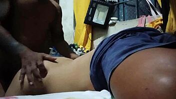 Raw Doggystyle Deep in Petite Pinay's Tight Asshole Close Up