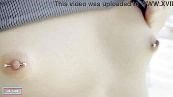 Gothic babe rides black cock doggy in motel orgasm