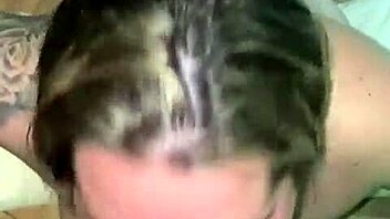 Latina Tattoo Babe Deepthroats Sloppily And Swallows Every Cum Drop