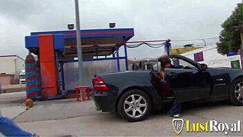 A Slutty Horny BRUNETTE Takes Intense COCK in Wild OUTDOOR FUCKING Session