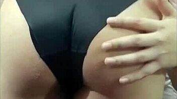 Stripping horny mexican milf dona mary in bedroom after hubby leaves