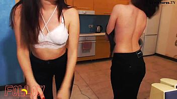 Rare Italian European web chat video exposed