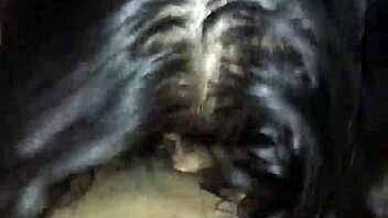 giving an epic blowjob to nerdy guy while cheating 😏💦🔥