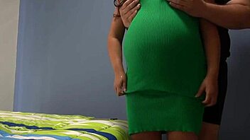 Chubby Pregnant Latina Craves Daily Bent-Over Bedroom Pounding