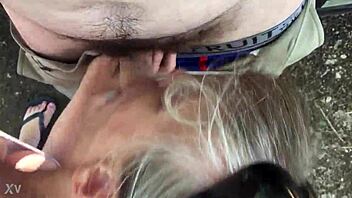 Friend's Mom Devours Cock With Sloppy Deepthroat Skills Part 1