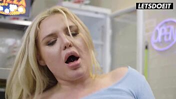 miss jackson latina milf fucked by two cocks pizzeria!