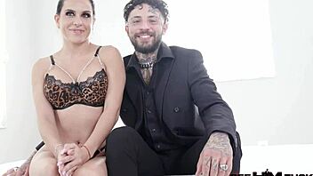 i give tatted tommy my sloppy milf love he luvs it tender