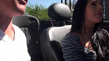 joey ambrosiano bangs booty call as she films real homemade sex