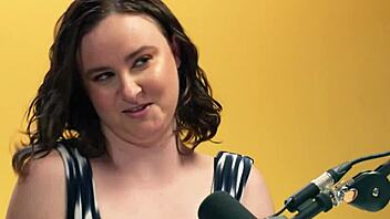 hey watch this horny milf's big tits solo rub