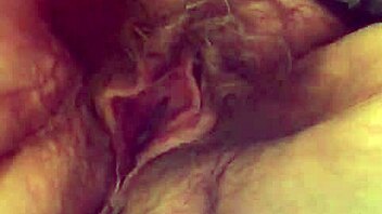 slutty granny67 spreads hairy pussy for old slut action