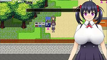 playing chat lady chisato-chan hentai game part 3 feels so naughty