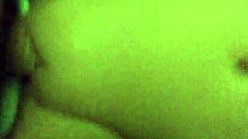 cumshot floods fuck doll's tight holes