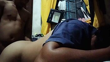 Raw Doggystyle Deep in Petite Pinay's Tight Asshole Close Up