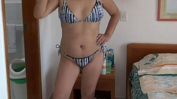 wanna see bikini milf masturbate before hard fuck?