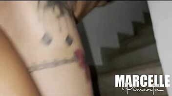 porter's huge black cock rips my ass on stairs fills mouth with milk!