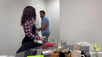 petite latina maid strips naked cleans house riding cock deepthroat