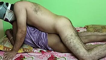 Mature Indian Housewife Takes Backdoor Pounding From Lover's Hairy Thrusts!