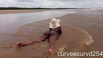 local ebony quickie beach fuck bent over public slave style