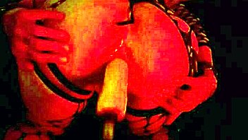 submissive babe's gaping asshole wrecked by anal machine