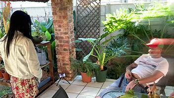 Stepsis and I mutual masturbate outdoors in miniskirts