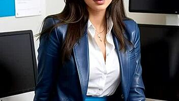 Midlife Crisis Chapter 2 Leather JOI Bukkake Secretary Orgy