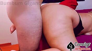 brazilian bbw sneaks neighbor creampie behind husband's back