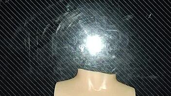 curvy doll gets slapped and handjobbed on desk closeup