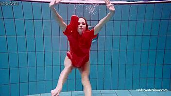 i love watching sexy teen avena's tight pussy swim nude