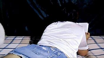 Professor Breaks Horny Latina Student's Tight Pussy on Camera