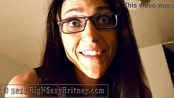 Sexy Curvy Milf Britney Deepthroats Big Cock Pov Style