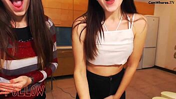 Rare Italian European web chat video exposed