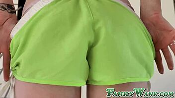 Angel Ryder's Dildo Play Caught in Shower