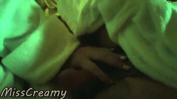 teacher fakes spa massage for risky dick flash cumshot 😏💦