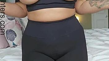 Scarlet, superhot teacher, strips and teases seductively