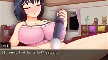 playing chat lady chisato-chan hentai game part 3 feels so naughty