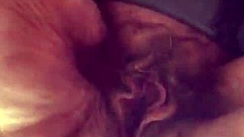 slutty granny67 spreads hairy pussy for old slut action