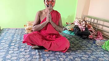 indian woman feels intense pleasure from passionate encounter and satisfaction