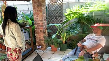 Stepsis and I mutual masturbate outdoors in miniskirts