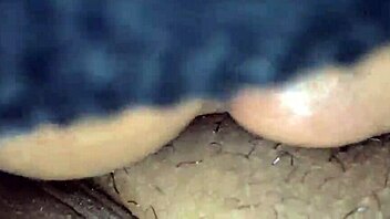 masked ebony queen squirts nasty on monster black cock part 1