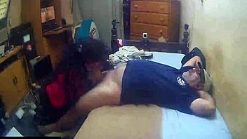 quick visit for deepthroat blowjob ends with mouthful cum facial