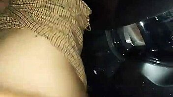 Horny latina prostitute fucked publicly on beach car flashing tits ass