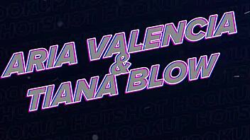 horny teen sluts like aria valencia love sloppy deepthroat and facials 😍🍆