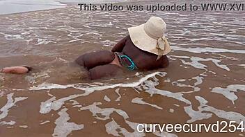 local ebony quickie beach fuck bent over public slave style