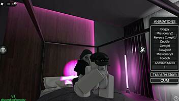 Plague doctor fucks slut hard while boyfriend sleeps!